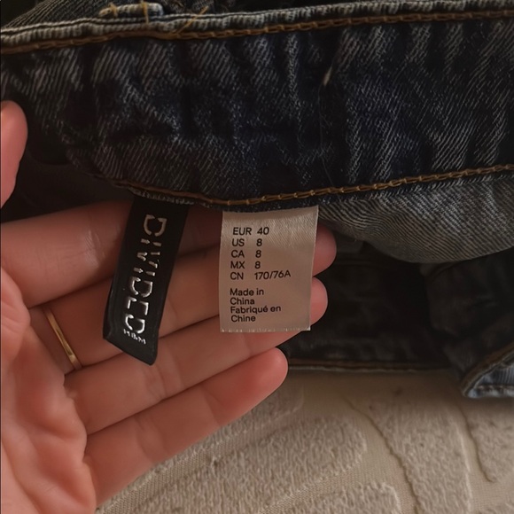 H&M Blue Flare & Wide Leg Jeans - Picture 4 of 4